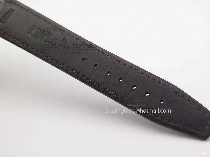 MIROTIME 0220 Modern Portofino SCHAFFHAUSEN RG MKF 1:1 V2 Best Edition White Dial On Brown Leather Strap A 7344